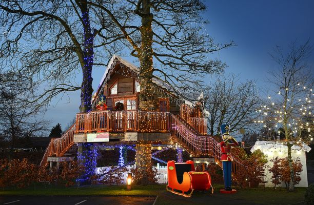 Festive Treehouse